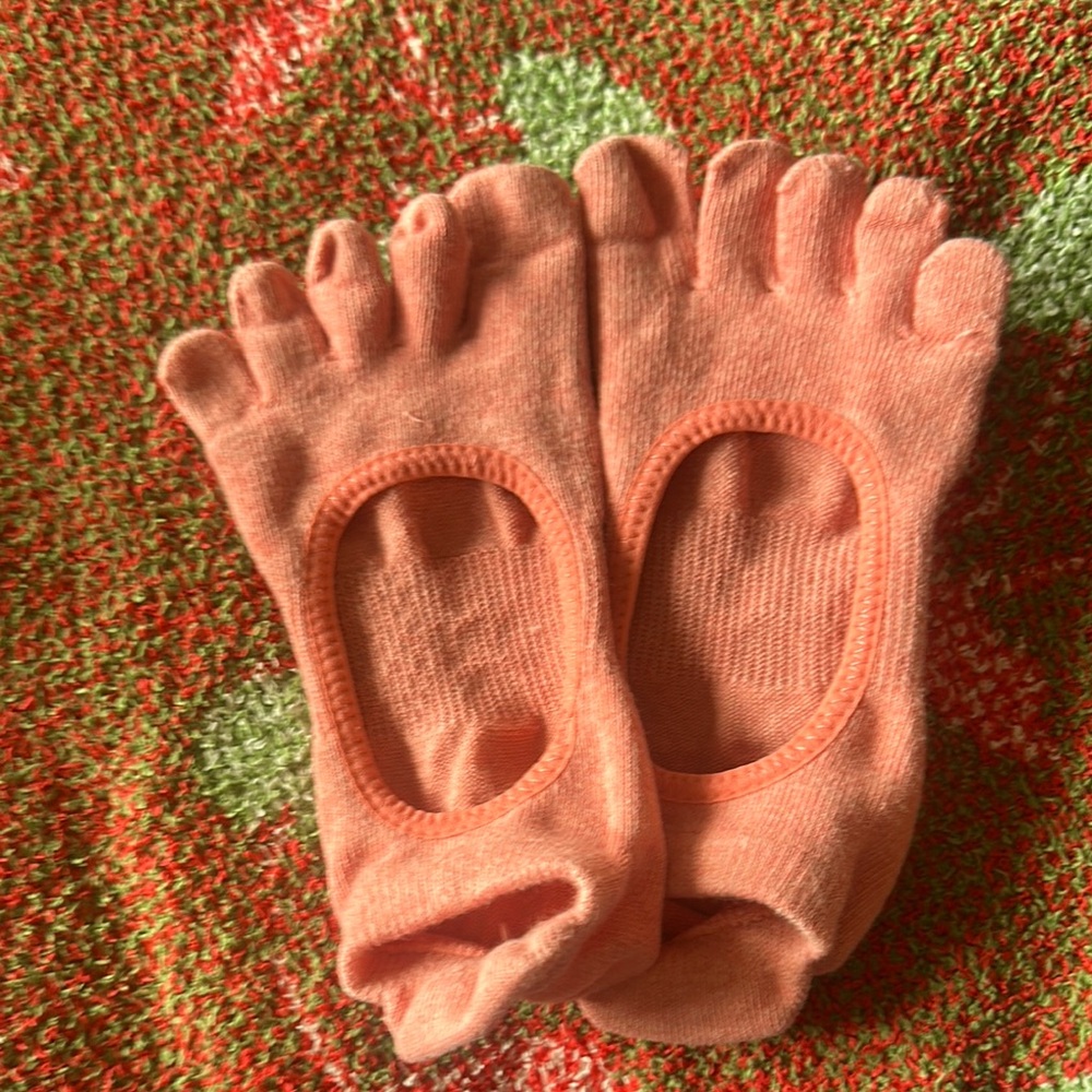 Coral Toe Socks